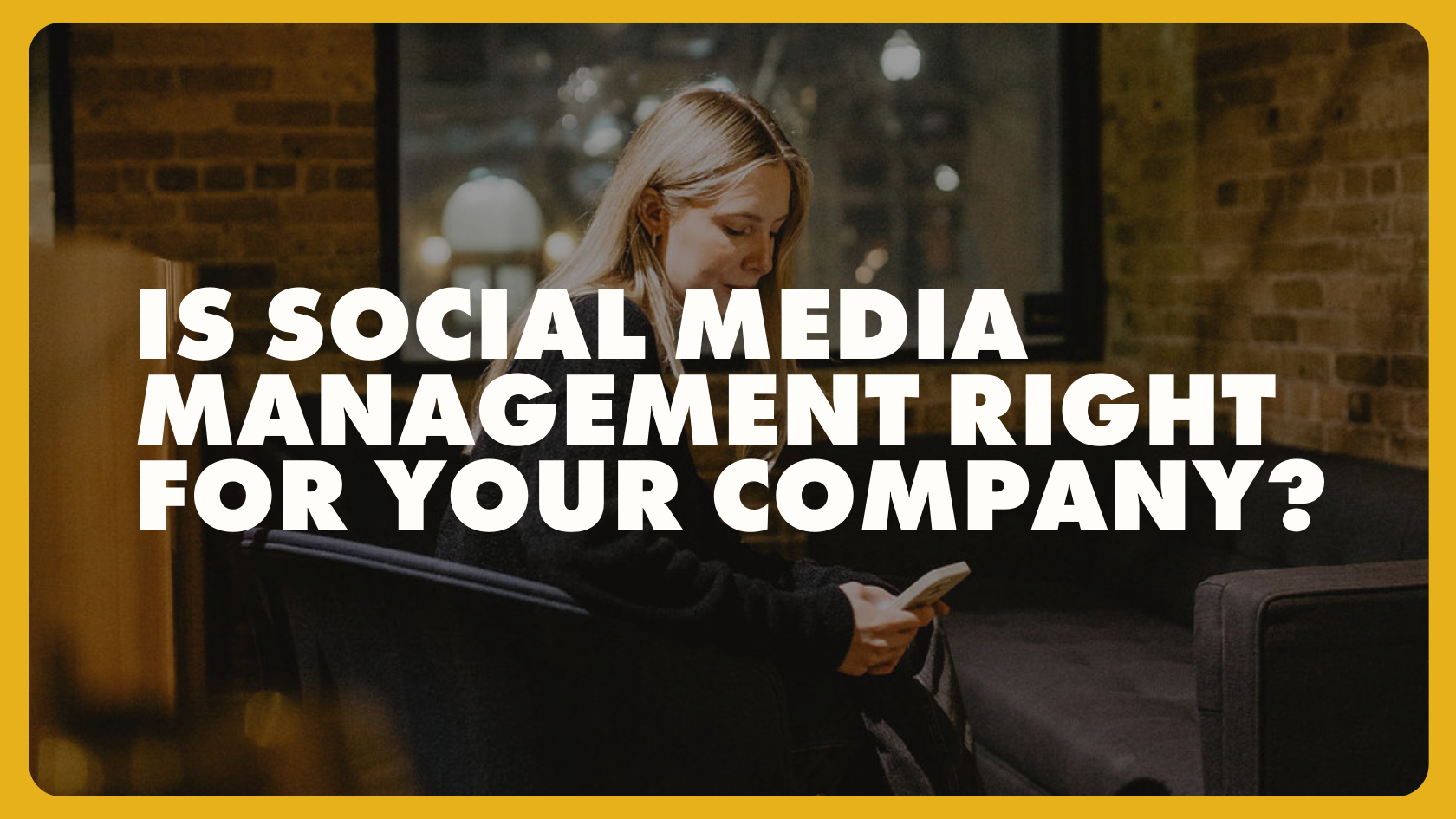 Is Social Media Management Right for Your Company? Here’s How to Know (and Tips to Find the Right Team!) 🌐✨